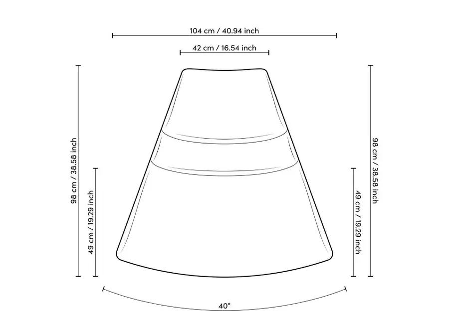 Canapé 'Lindau ' - Outside Corner - Sand
