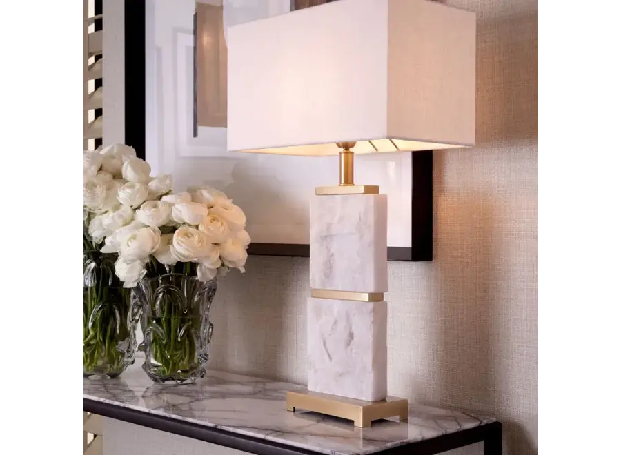 Table  lamp 'Newton' - L - Marble