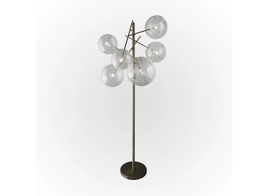 Vloerlamp 'Chavelli' - Bronze