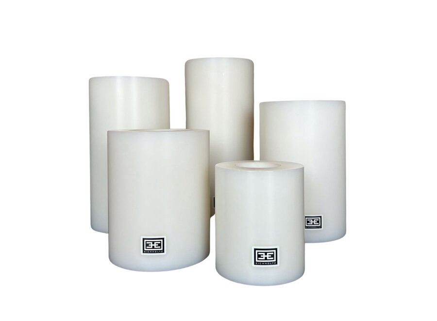 Artificial Candles L - 5 pieces