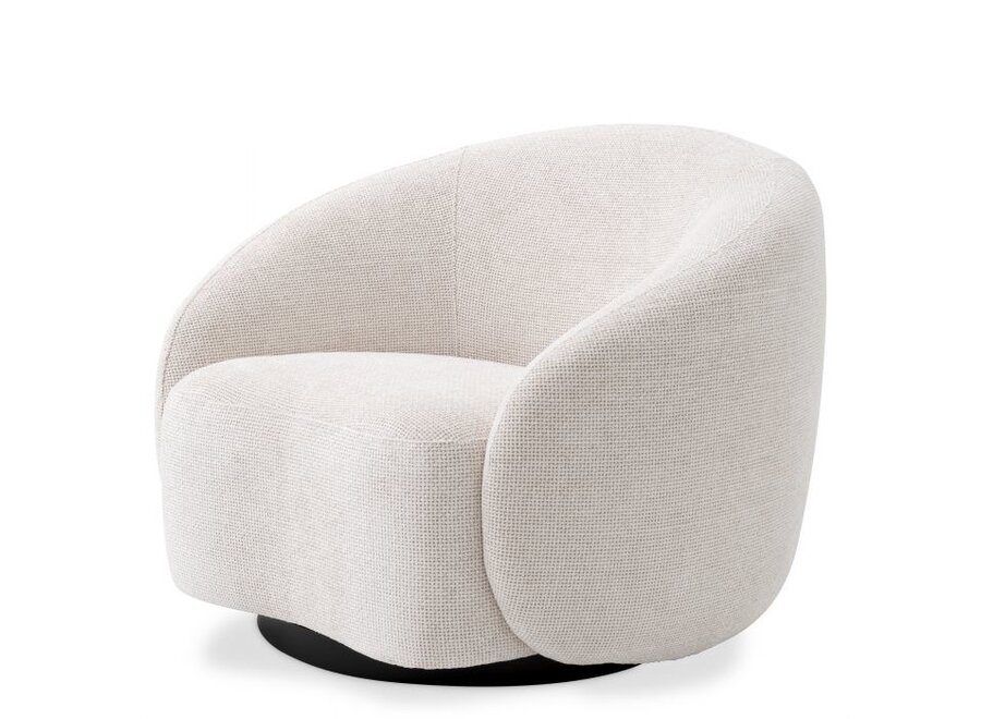 Swivel Chair Amore - Lyssa off-white - OL