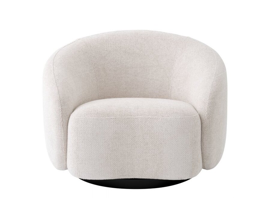 Swivel Chair 'Amore' - Lyssa off-white - OL