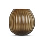 Vase 'Euclase' M - brown