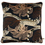 Cushion Delilah Indigo/Copper + Piping Copper – Temperley X ROMO Collection