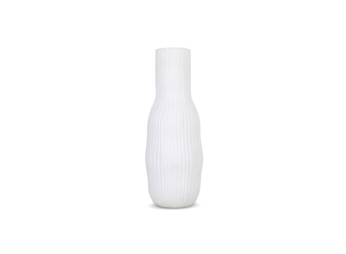 Vase 'Visby' White  - S