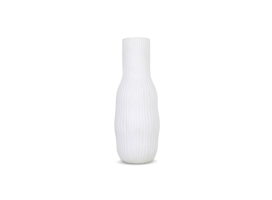 Vase 'Visby' White  - S