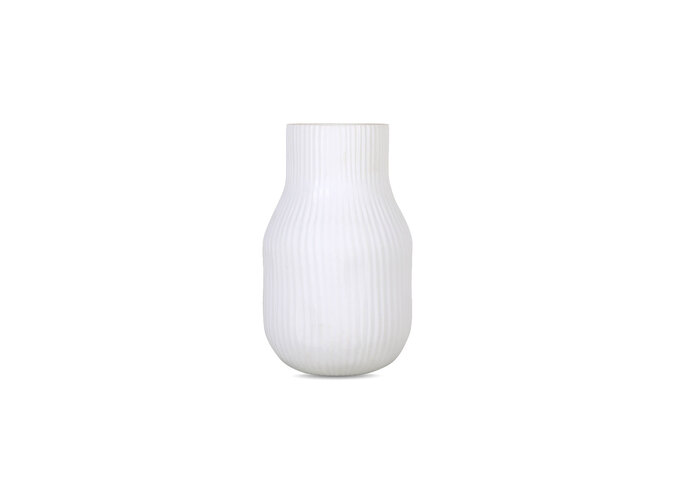 Vase 'Visby' White  - M