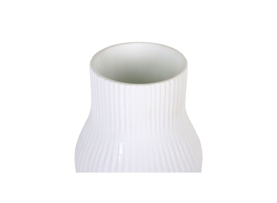 Vase 'Visby' White  - M