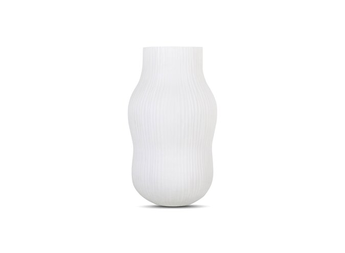 Vase 'Visby' White  - L