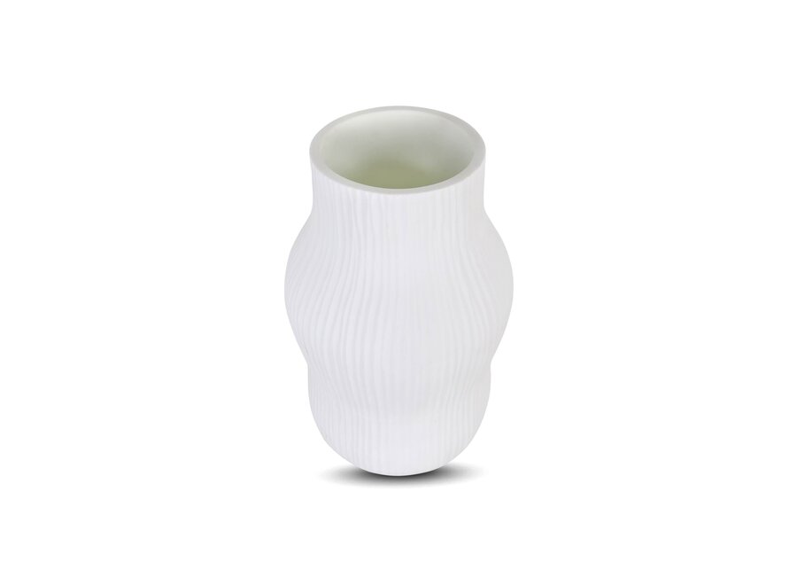 Vase 'Visby' White  - L