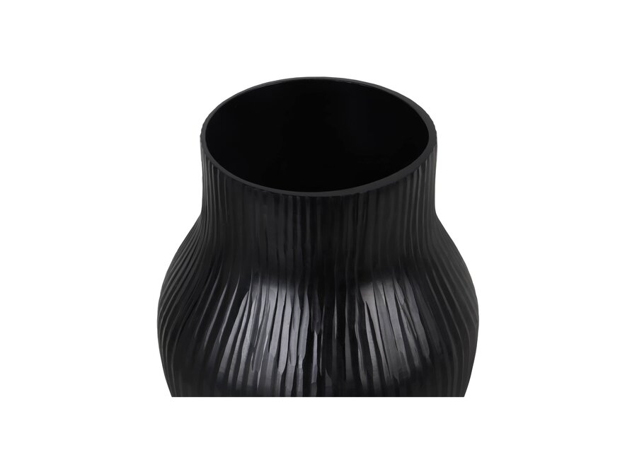 Vase 'Visby' Black - L