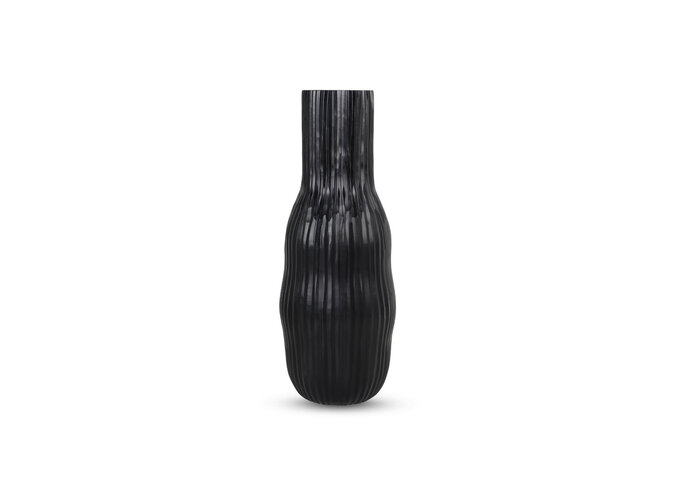 Vase 'Visby' Black - S