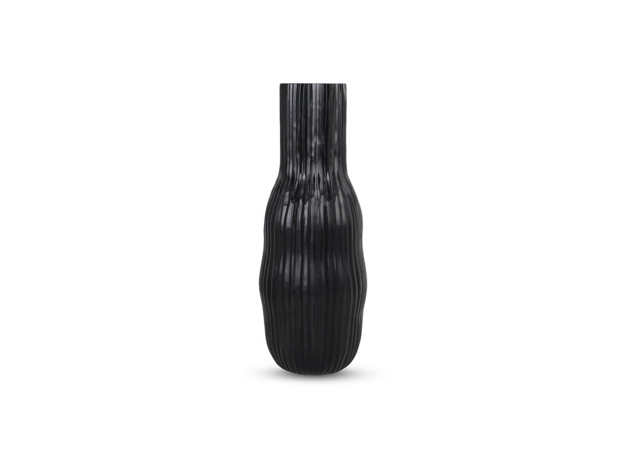 Vase 'Visby' Black - S