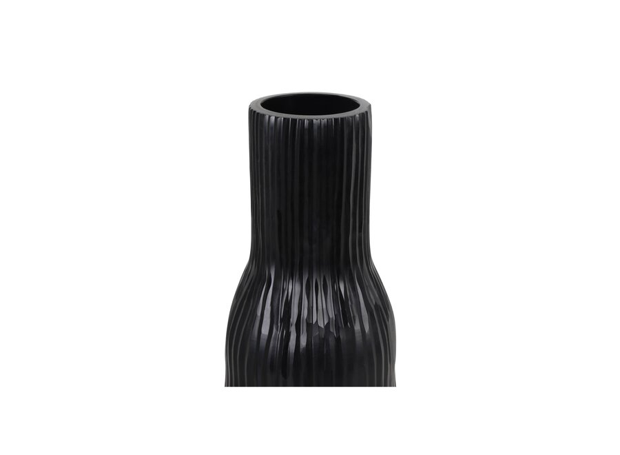 Vase 'Visby' Black - S