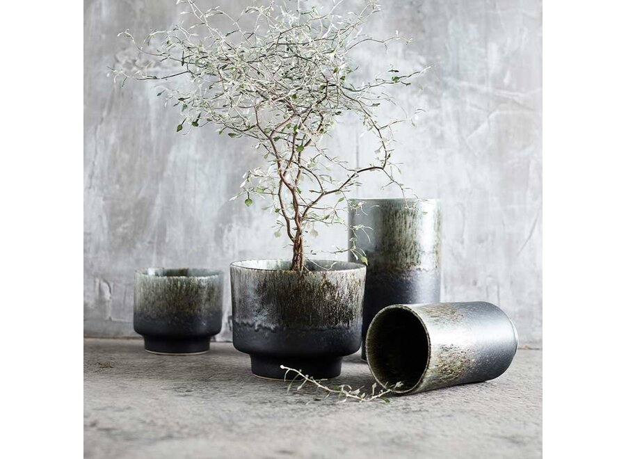 Vase 'Lago' S - Forest Green