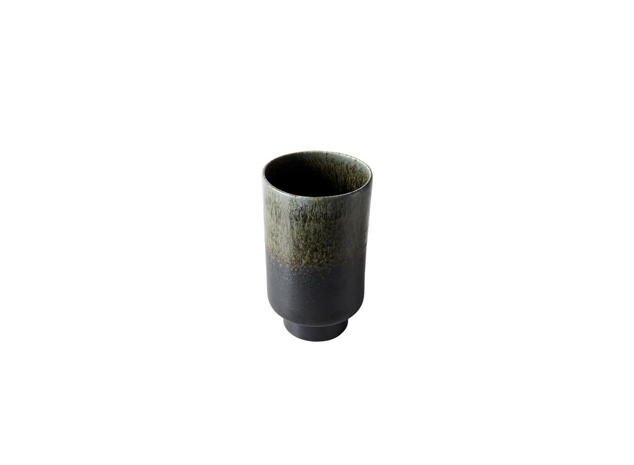 Vase 'Lago' M - Forest Green