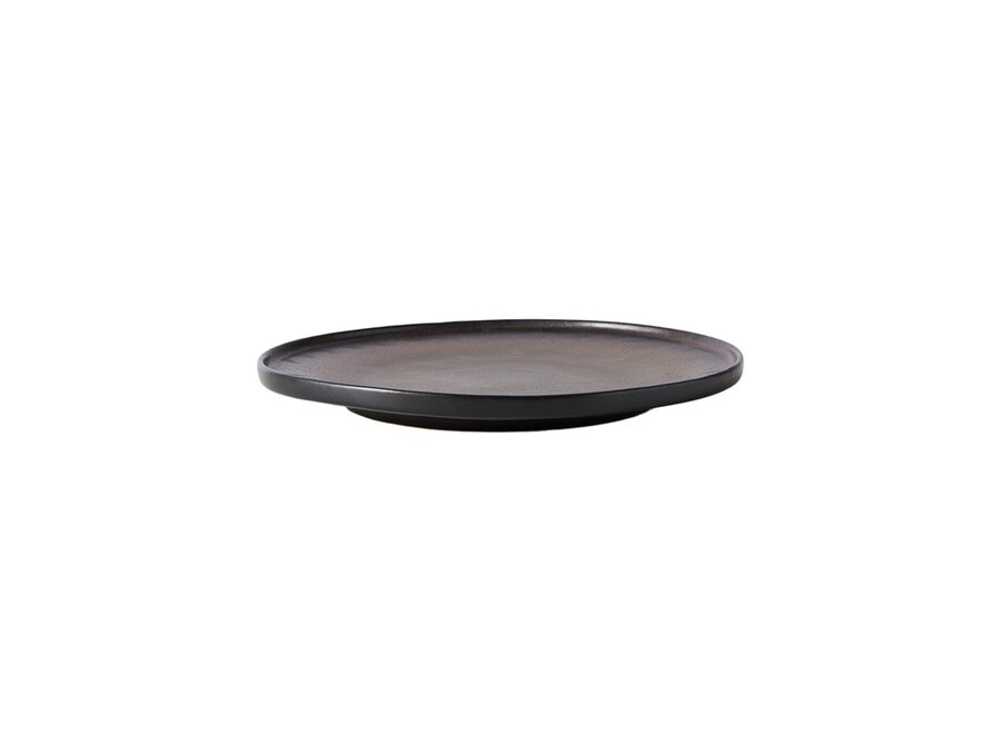 Breakfast plate 'Ceto' Mocha - Set of 2