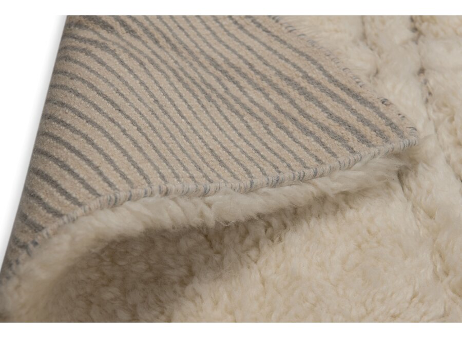 Vloerkleed 'Askanian' Diamond - Ivory