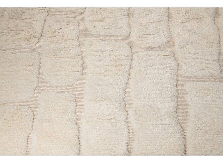 Tapis 'Askanian' Shapes - Ivory