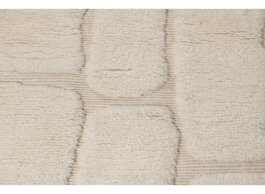 Tapis 'Askanian' Shapes - Ivory