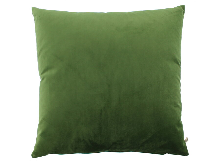 Decorative cushion Bibi Italian Velvet Dark Green