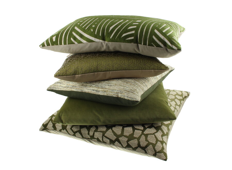 Decorative cushion Caravelly Green