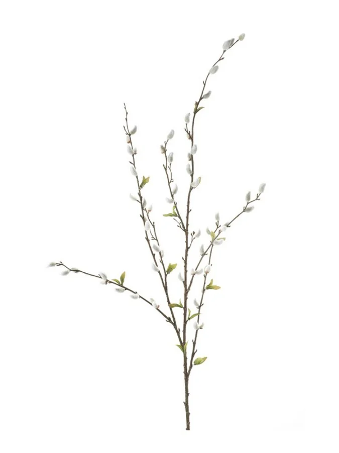 EMERALD Artificial branches Salix spray set of 2 - Wilhelmina Designs