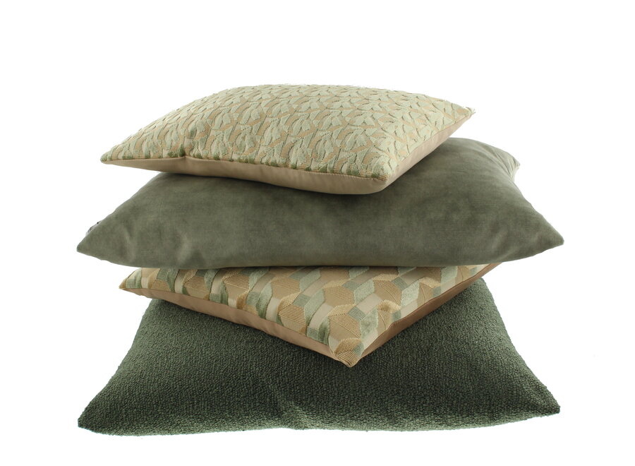 Decorative cushion Cubissa EXCLUSIVE Mint/Gold