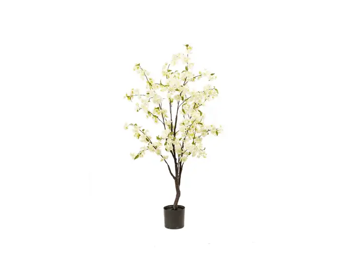 Kunstboom Cherry blossom White 135cm