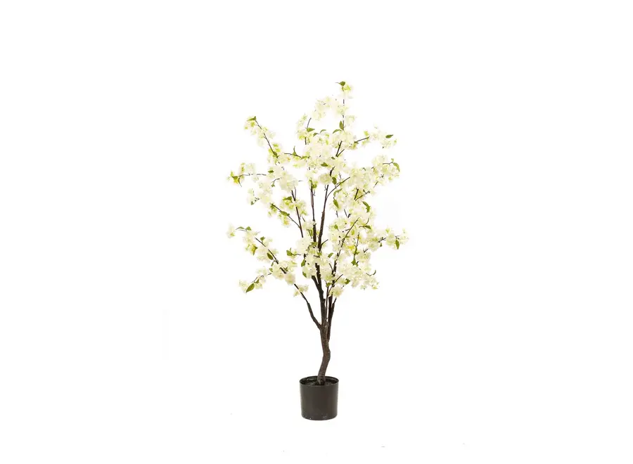 Artificial tree Cherry blossom White 135cm