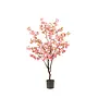 Arbre artificiel Fleur de cerisier Rose 135cm