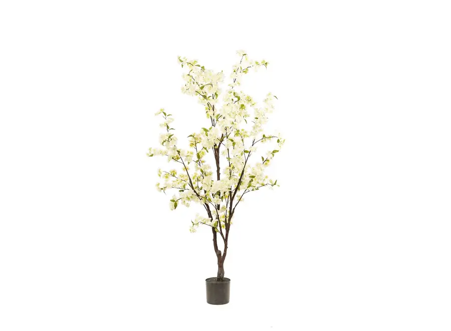 Artificial tree Cherry blossom White 175cm