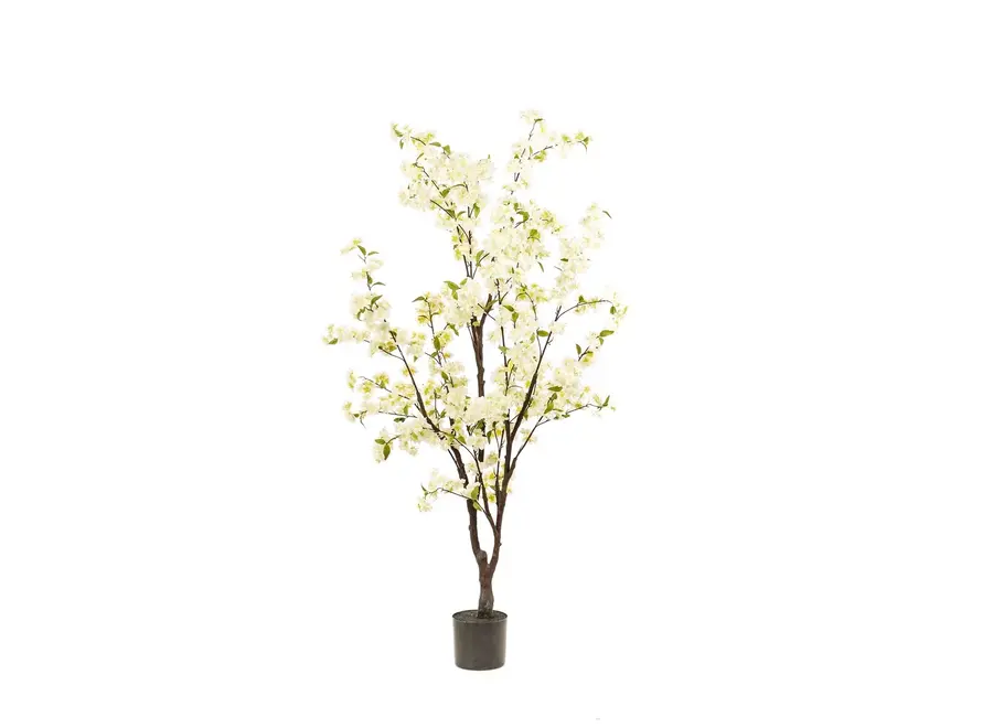 Kunstboom Cherry blossom White 175cm