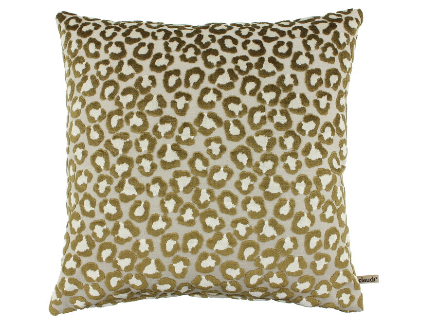 Decorative cushion Felinne Dark Gold