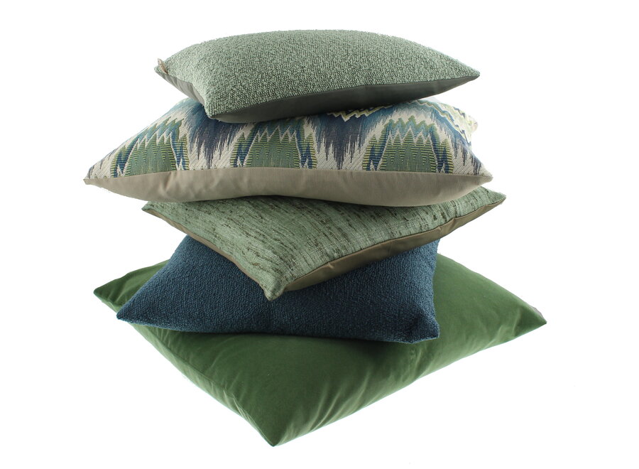 Decorative cushion Resurgence Dark Mint - Iris Apfel