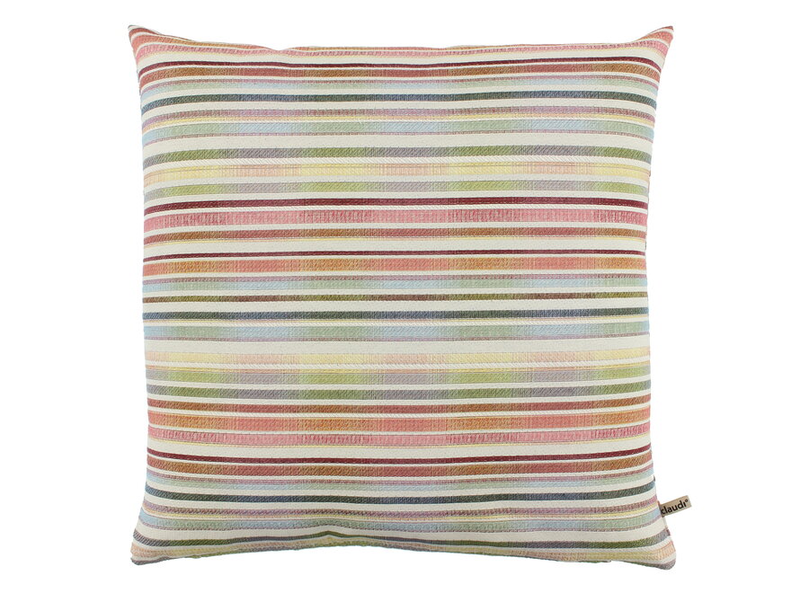 Decorative cushion Bibi Indian Stripes Pastel Multicolor