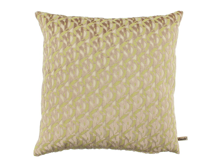 Decorative cushion Monosa EXCLUSIVE Lime/Nude