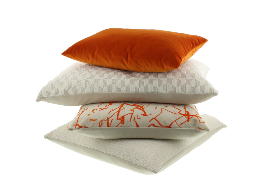 Coussin décoratif Scott Orange