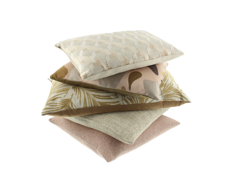 Decorative cushion Phyllon Nude