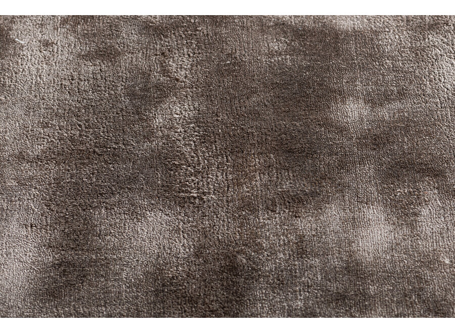 Tapis rond 'Walker' Taupe