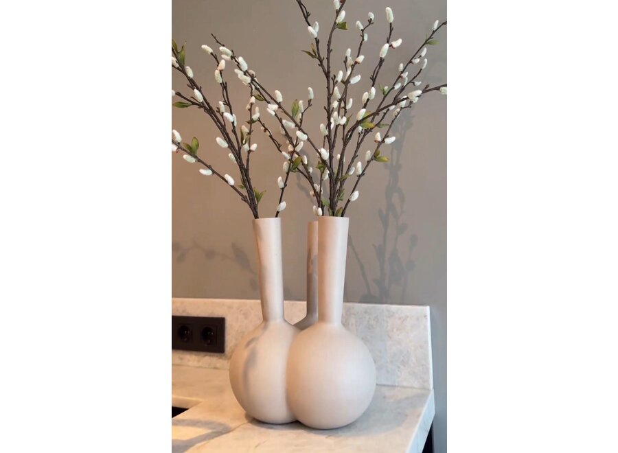 Artificial branches Salix spray set of 2