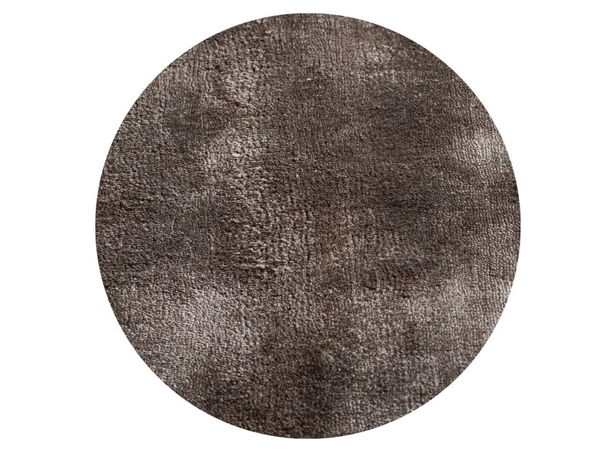 Runder Teppich 'Walker' Taupe