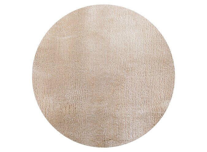 Round rug 'Walker' Light Beige