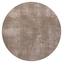 Round rug 'Walker' Mocca