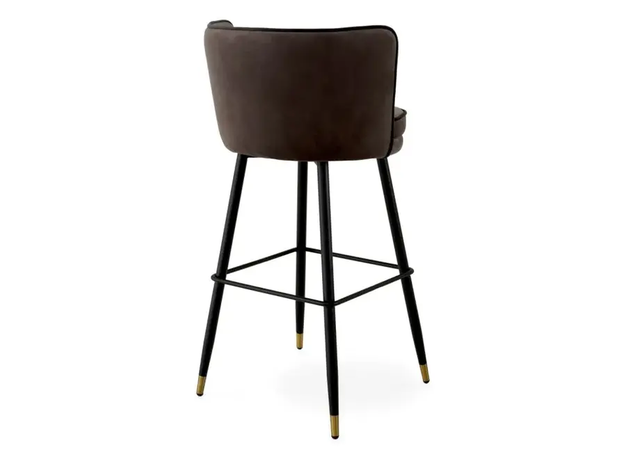 Bar chair 'Grenada' - Savona grey