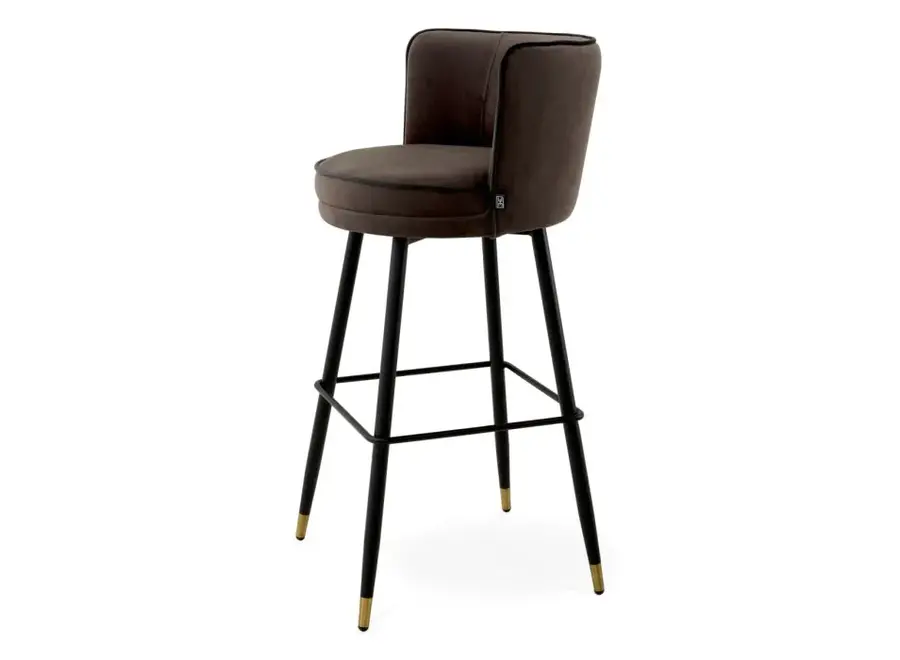 Bar chair 'Grenada' - Savona grey