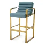 Bar stool Blue