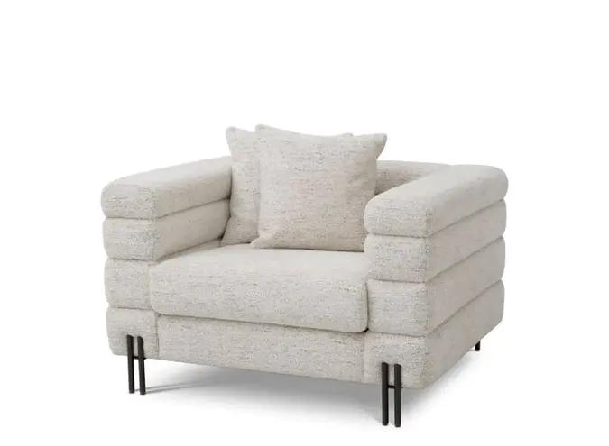 Sessel York - Seashell off-white