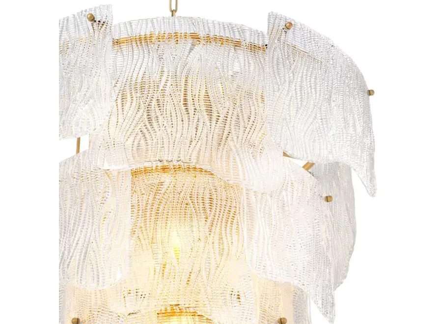 Chandelier 'Asinara' - L - Clear