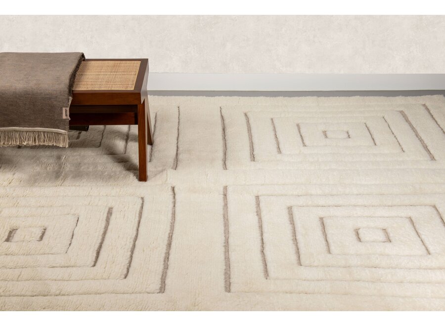 Rug 'Askanian' Squares - Ivory